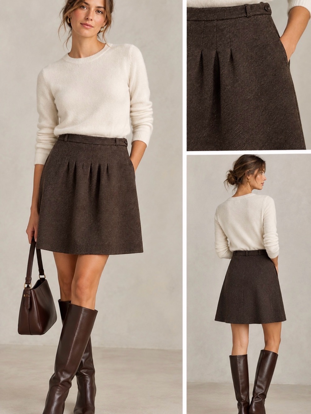 A.P.C. wool skirt